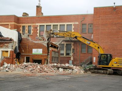 Adams Elementary Demolition 2